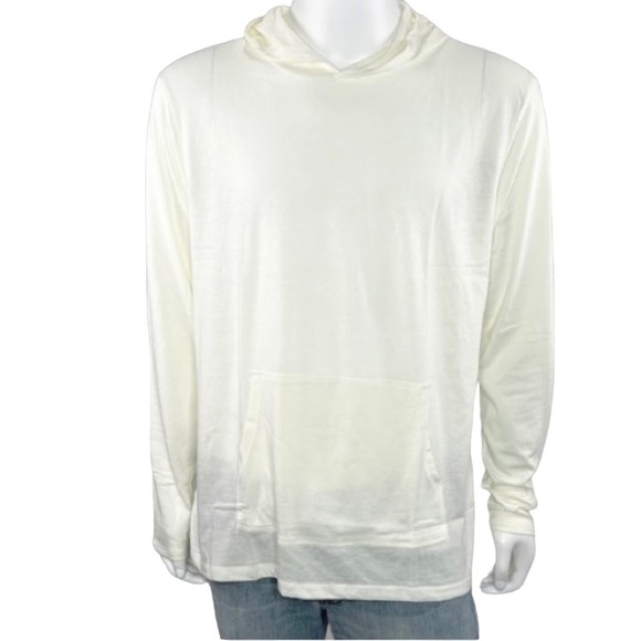Threads 4 Thought Tri-Blend Pullover Hoodie in WHITE - Picture 1 of 8